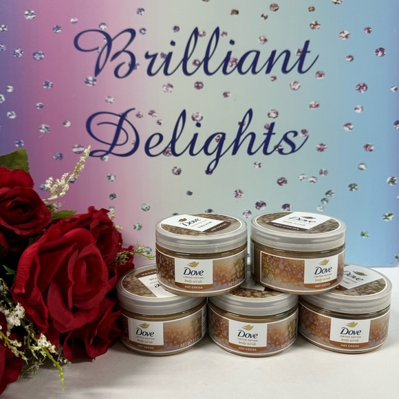 SALE 3 LIM ED DOVE HOT COCOA BODY SCRUB - Picture 1 of 8